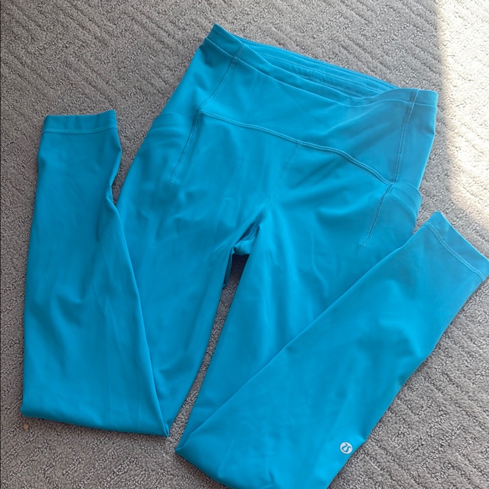 Lululemon turquoise/blue Leggings